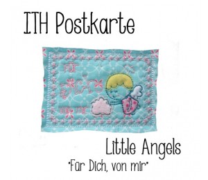 ITH Postkarte Little Angels - Für Dich von mir
